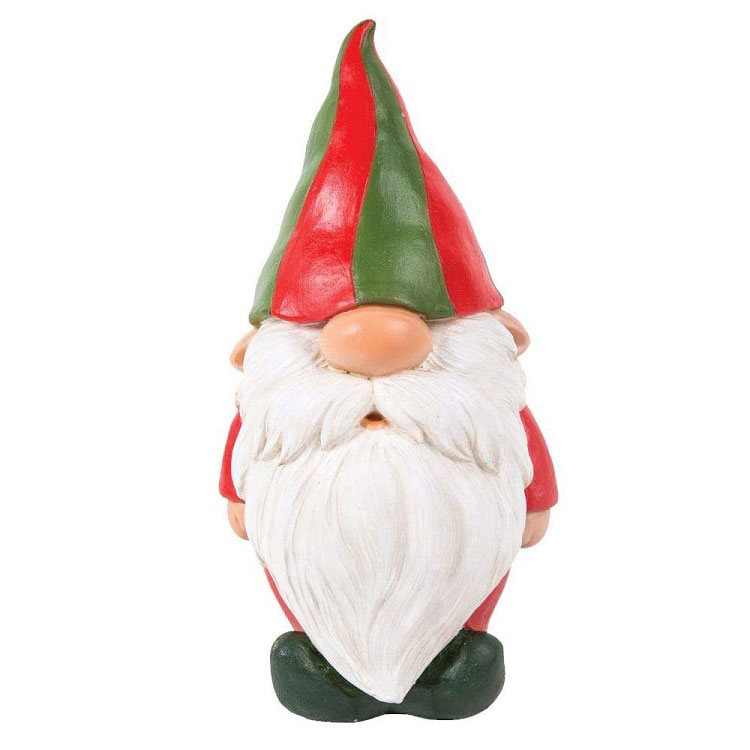 Scandinavian Green Santa Gnome Ornament - Christmas Decorations ...