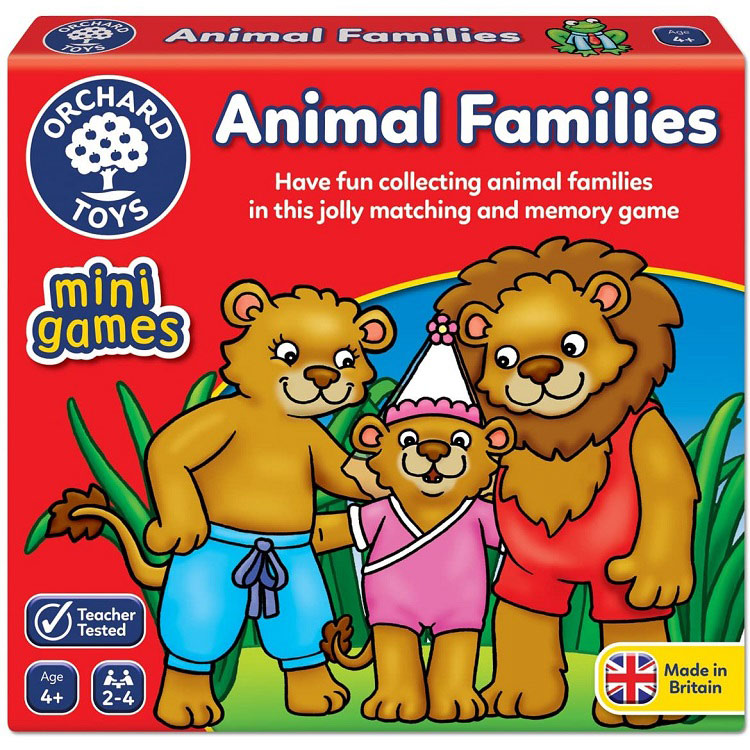 Animal Families Mini Game - Christmas Gifts for Kids - Arboretum Garden