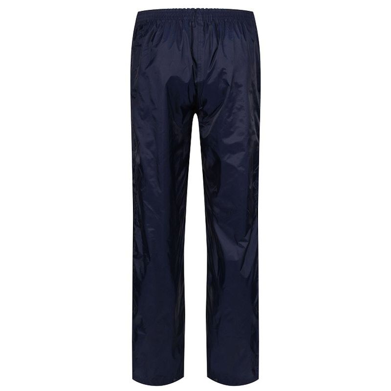 Men's Pack It Waterproof Overtrousers Navy - XL - Garden Rainwear ...