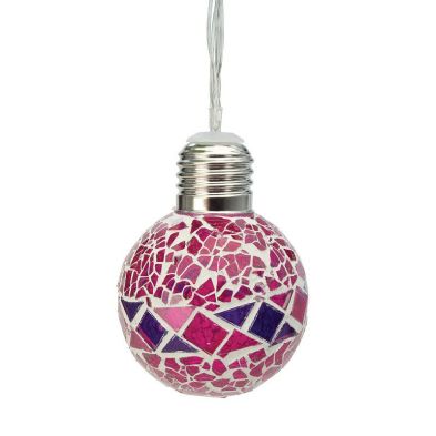 10 Solar Mosaic String Lights - Solar Lighting - Arboretum Garden Centre