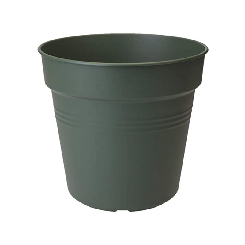  Green  Basics Growpot 21cm Leaf Green  Plastic  Flower Pots  