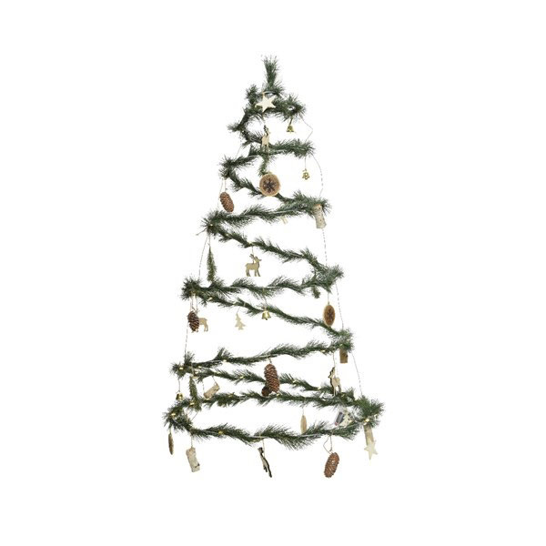 LED Decorated Spiral Tree (Warm White) - Christmas Decorations