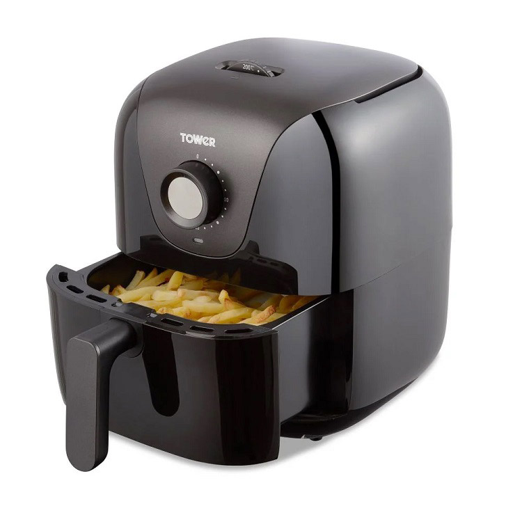 Tower Vortx 3L Manual Air Fryer Black Small Appliances Arboretum